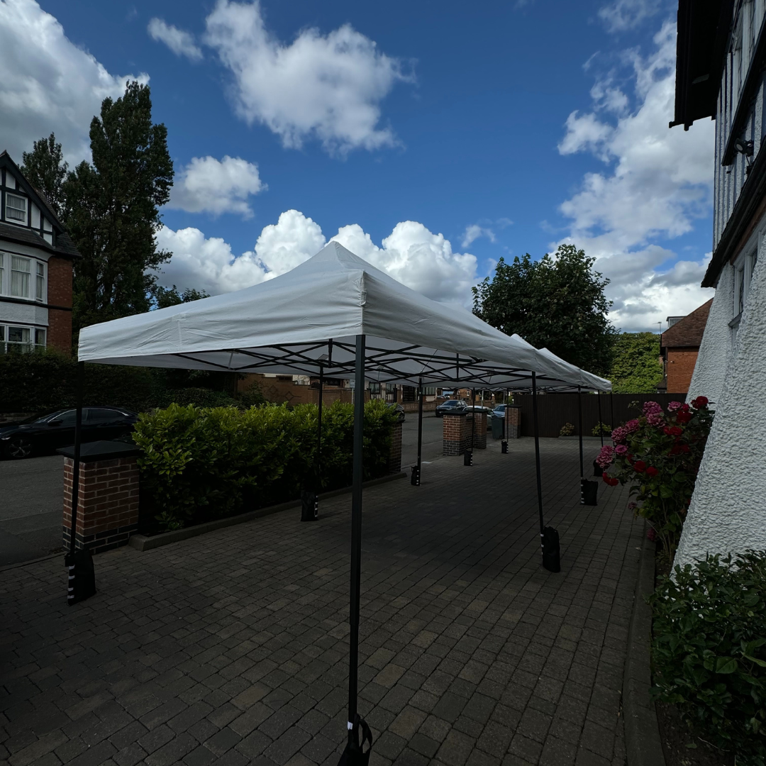 3x6m popup gazebo with walls